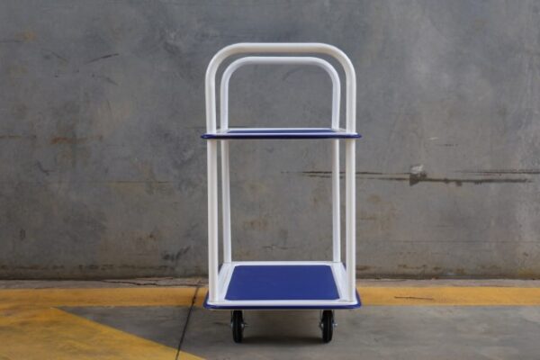 Input Rack Trolley 2 Level Two Tier Platform Trolley – 120kg – Adaptalift Store